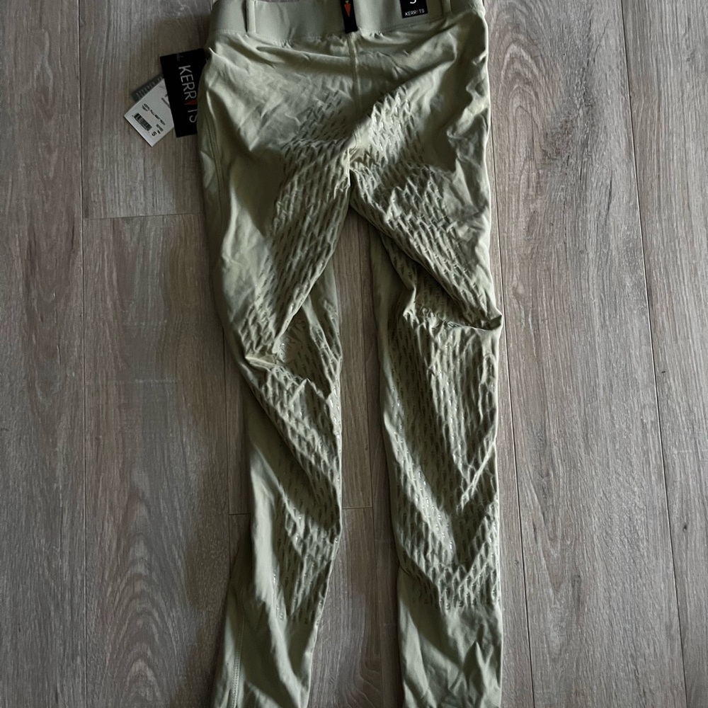 NWT Kerrits Women’s Coolcore® Silicone Full Seat Riding Tech Tight Tan - Size S - Picture 10 of 10